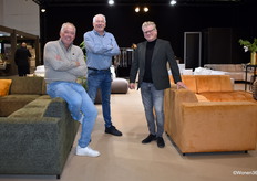 DGB Agenturen's team representing Valmedy, with, from left to right, Tom van den Bosch, John Hagenaars and Rutger Bongers.