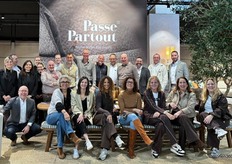 The Brussels Furniture Fair team from Passe Partout and HAANS Lifestyle.
