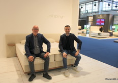 Founder Frank Cornille and Sales Representative Oscar Pauwelyn of Nill Spring.
