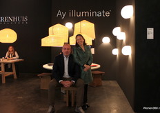 Ay illumnate is present with Casper Heinen and owner Ay Lin Lie.