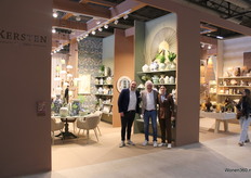 Kersten is three strong presenting the new collection. From left to right: Fabio Marinatto, Diederik Kersten and Leon Verweij.