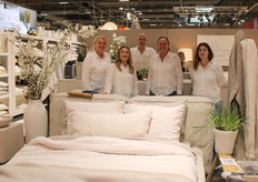 Passion for Linen was on hand with a large sales team to sell the new collection to visitors.