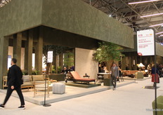 Ethnicraft's big green stand.