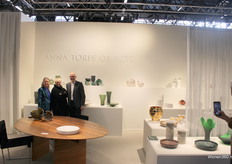 Team Anna Torfs Objects with the marble and glass accessories.