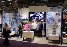 Royal Delft with several great products. Many people walked through the stand on the 2nd day.