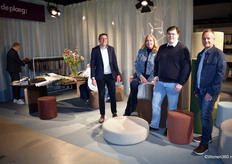 De Ploeg's team, with, from left to right, Hayo Stegehuis, Eleonora Vrijenhoek, Eric Stassen and Sascha Ebeler.