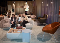 Anushka Huinink amid Marieke van den Berg (left) and Claire Declemy of LABEL | Vandenberg.