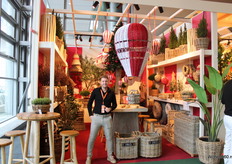 Art cross at Van de Leeden's latest Christmas collection.