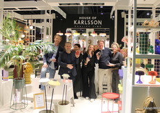 House of Karlsson - Present Time team with various accessories in hand.