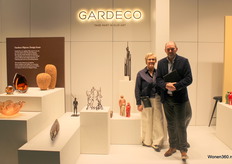 Sonja and Jan from Gardeco Objects at the Design icons.