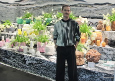 Isaac of Mineral Series with his Handmade Crysel Decoration.