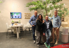 Team from Pottery Pots at the recognisable pots.