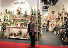 Jacobien Markus at Meander's Christmas collection.