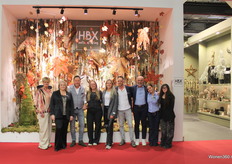 The cheerful HBX Naturel Living team at the autumn collection.
