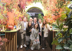 The sales team of Emerald Eternal Green B.V. in Frankfurt.