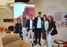 Artifort's cheerful team didn't want their picture taken 1x...