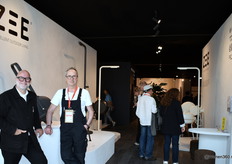 Functional design for the garden at Belgian Zee, with managing director Luc De Buyser and product developer Peter Bekaert.