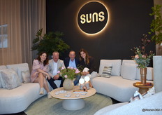 Manon Floris, Rob van Gorp, Marcel Houdel and Madeleine Banken of Suns.