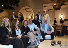 The Gommaire team, with in the foreground from left to right Maria, Jennifer, Sigrid, Olivier, Anthony, Laurent, Stefano and Glenn.